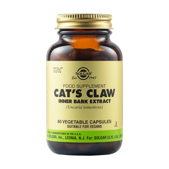 Solgar Cat's Claw Inner Bark Extract SFP - 60 vegan caps
